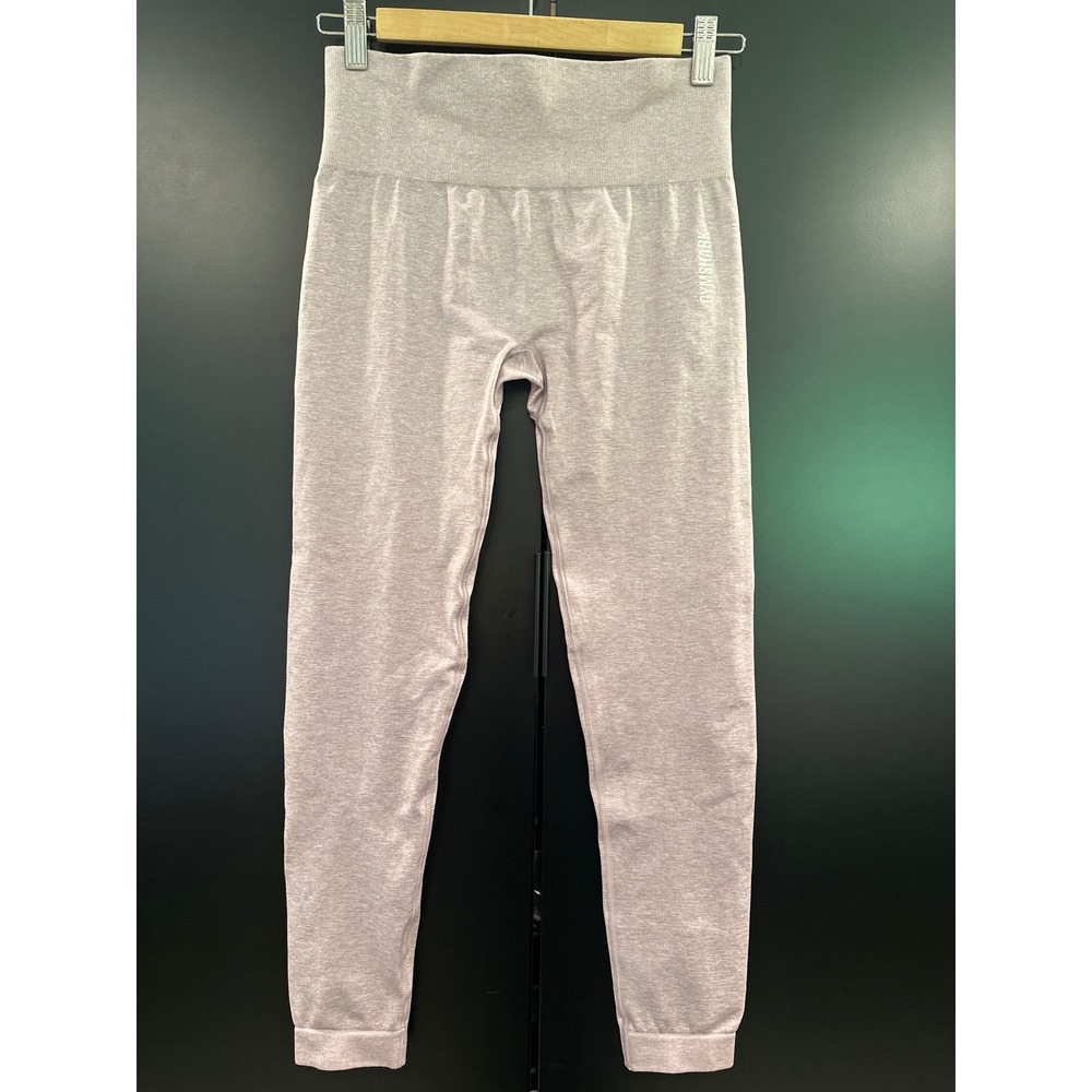 Gymshark Vital Seamless 2.0 Leggings‎ Purple Marl High Waist GLLG4114 Womens M